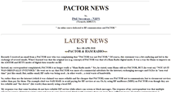 Desktop Screenshot of pactor.com