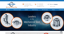 Desktop Screenshot of pactor.co.za
